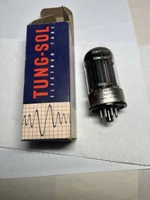 Tung-Sol 6080 Vacuum Tube NOS 1962 Chatham USA  Audio Amp Valve in Box