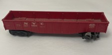 Lionel 6462 O Gauge Central NYC Gondola Car Red Good