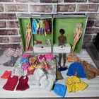 Vintage 1960s Francie Dolls LOT w/Original Clothes Accessories & Case Japan
