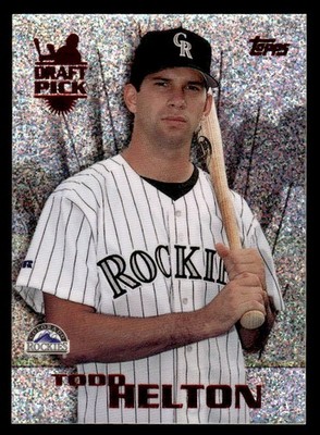 Todd Helton 1996 Topps Power Boosters #13 Colorado Rockies ESE