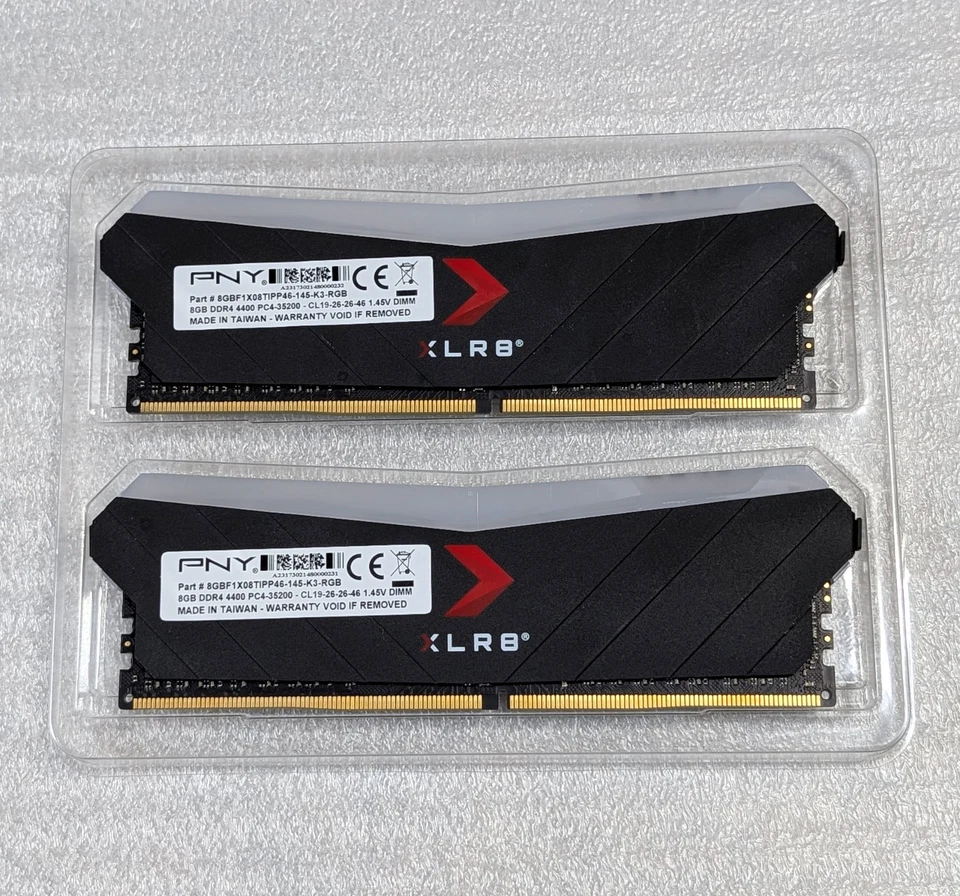 PNY XLR8 Gaming Epic-X RGB 16GB (2 x 8GB) DDR4-4400 CL19 Desktop PC Memory Set - Image 4 of 4