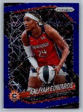 Aaliyah Edwards 2025 Panini Prizm WNBA #94 Blue Velocity