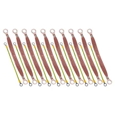 20 Pcs Ground Wire Automotive Grounding Strap Roll Engine Braided Copper