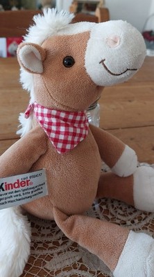 Pony Michi Ferrero Plüsch Kuscheltier Neuwertig Pferd