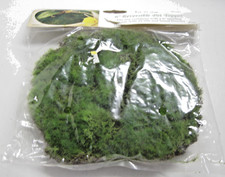 6" Reversible Moss Round Pad for Terrarium or Village Moss Decorative Artificial