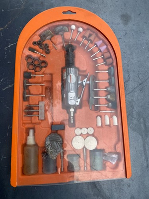 #ad Air Die Grinder ROCKWORTH BRAND with 134 pieces EC Free Ship $59.99