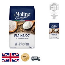 Masterful Type 00 Soft Wheat Flour 1kg - Craft Exquisite Breads, Pizza & More 7.99 per kilo