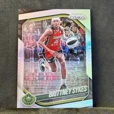 * BRITTNEY SYKES True Silver #121 - Seattle Storm - 2025 Panini Prizm WNBA