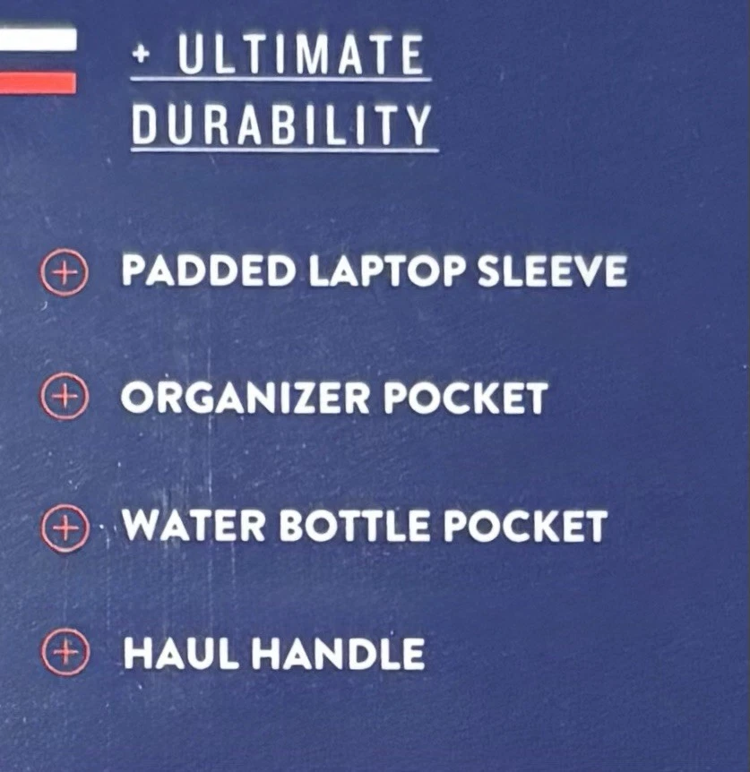 Champion Core Backpack Black 15” Laptop Sleeve Men Women Children Gym School - Image 3 of 4