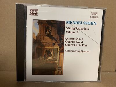 Mendelssohn: String Quartets Vol. 2-Aurora String Quartet, Naxos