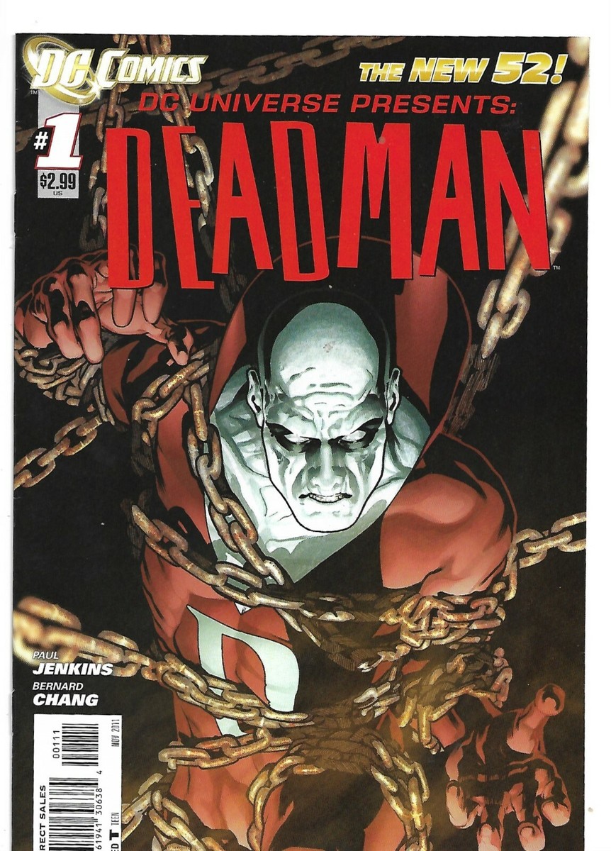2011-12 DC-Deadman #1 Thru 4-Sook Variant #1-Script Paul Jenkins