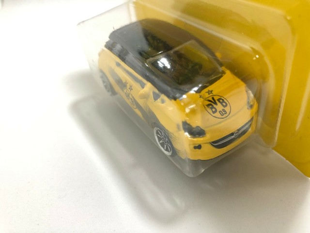 Majorette Opel Adam Yellow BVB 09 Car Model Diecast | eBay