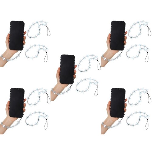 2 szt. Uniwersalne motyle Wiszące łańcuszki Koraliki Smycz telefoniczna Paski na smycz - Zdjęcie 4 z 12