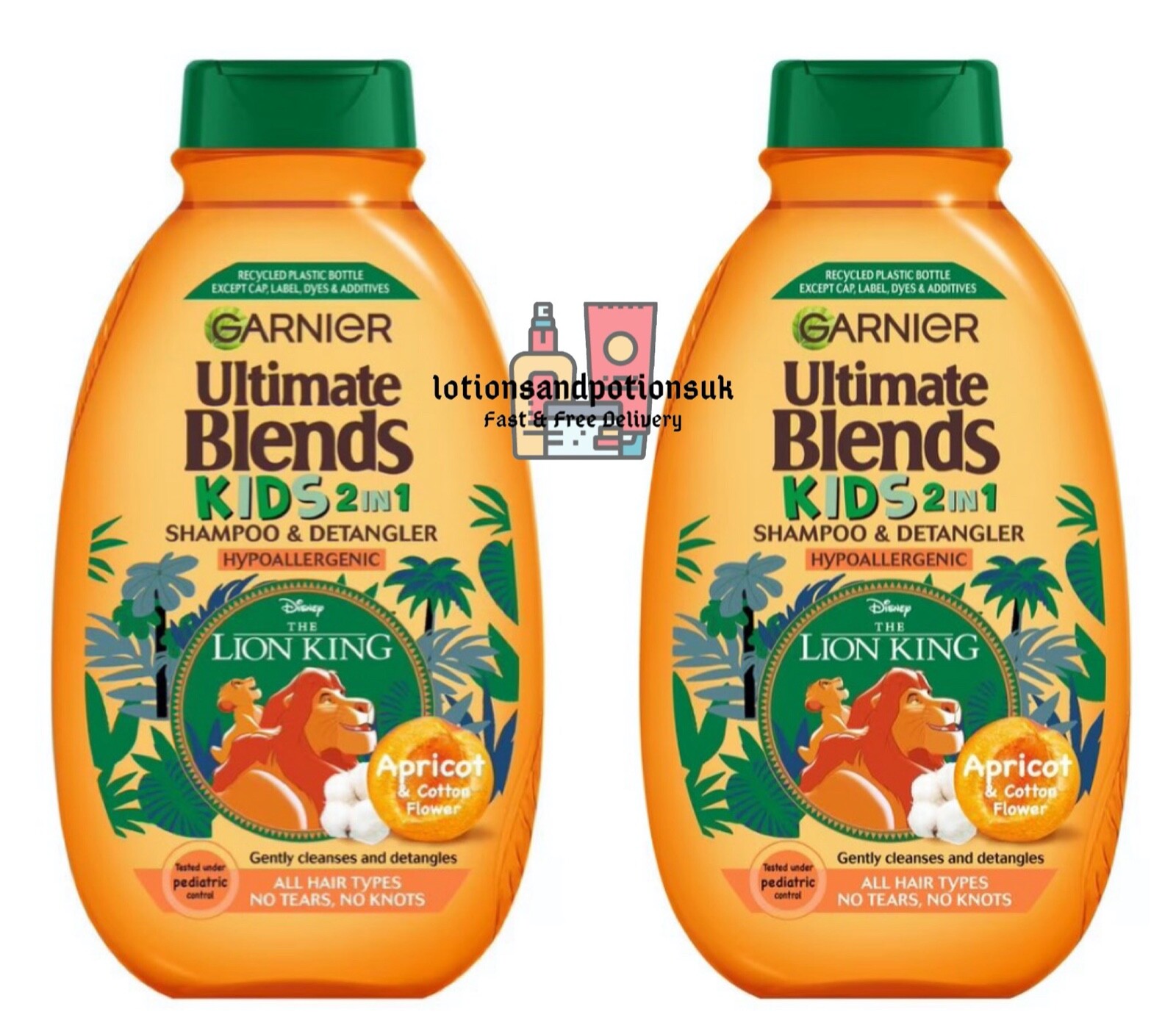 Garnier Ultimate Blends Core Kids Apricot Shampoo 250Ml - Image 2