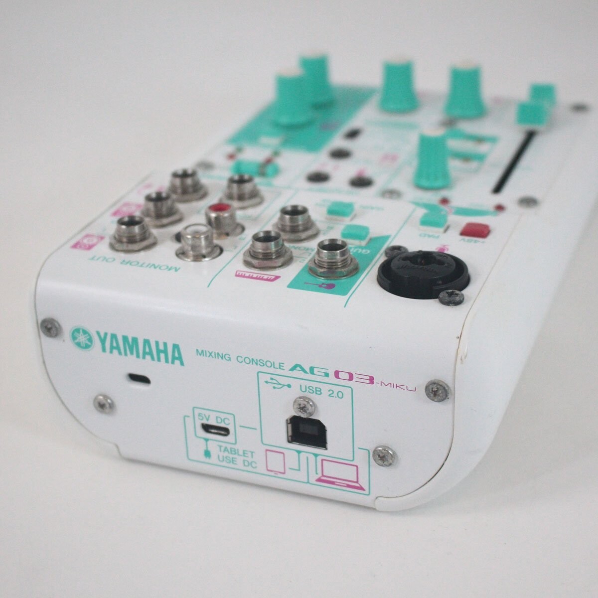 YAMAHA AG03-MIKU Hatsune Miku Webcasting Mixer 3-Channel USB Audio