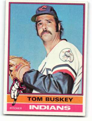 1976 Topps #178 Tom Buskey VG/EX Very Good/Excellent Indians ID:92345 ...