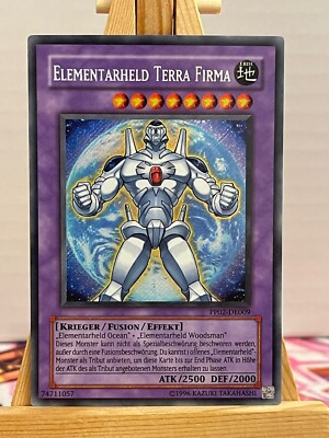 Elementar-HELD Terra Firma PP02-DE009 Secret Rare Deutsch NM YUGIOH