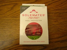 1 SOLEMATES Shoes Heels Protector High Heeler  NARROW CLEAR 1 Pair Sole Mates 