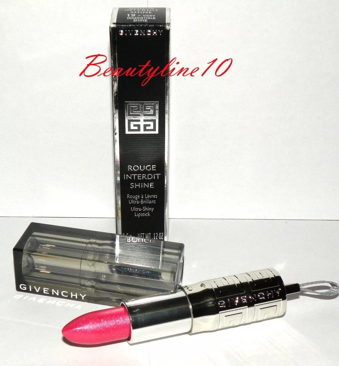Givenchy rouge interdit hot sale shine