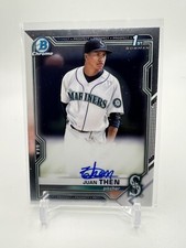 2021 Bowman Chrome 1st Juan Then Base Auto ROOKIE Autograph - Mariners RC
