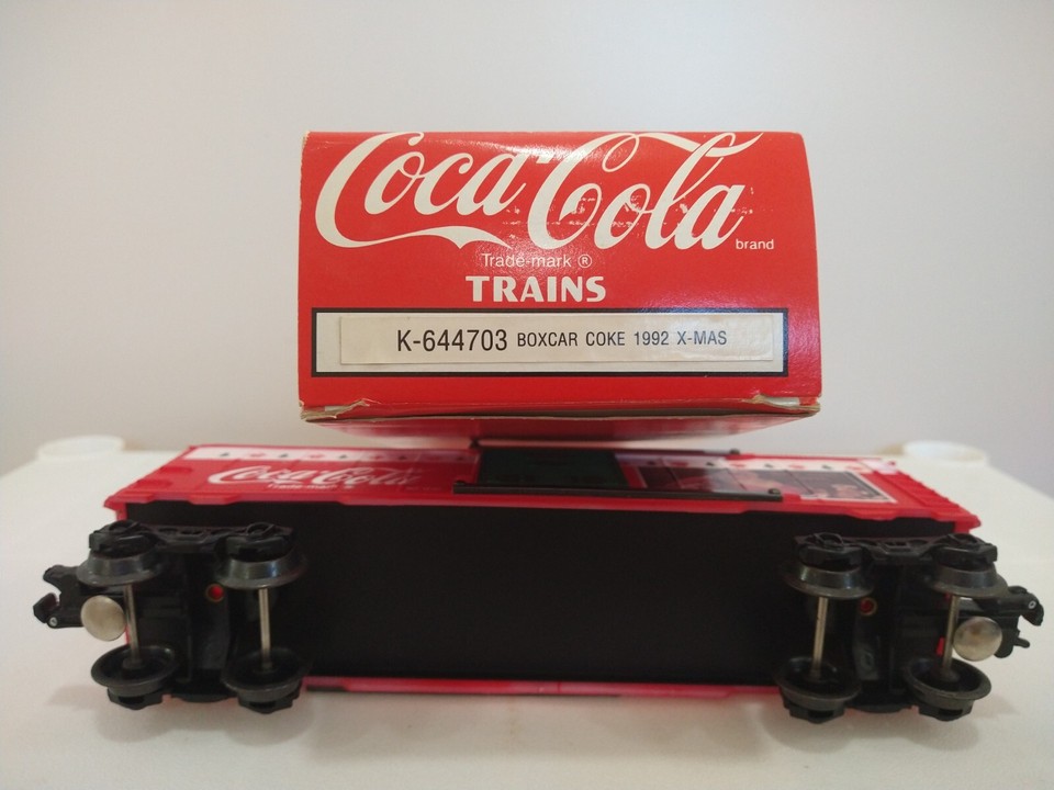 K-LINE K-644703 COCA COLA CHISTMAS 1992 BOX CAR NIB | eBay