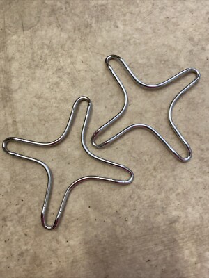 2 PEZZI Riduttore Fornelli a Gas Adattatore Acciaio Inox per Caffettiere Moka