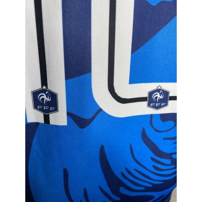 Kylian Mbappe #10 France Blue 2022 Euro Jersey FFF Men's XXL | eBay