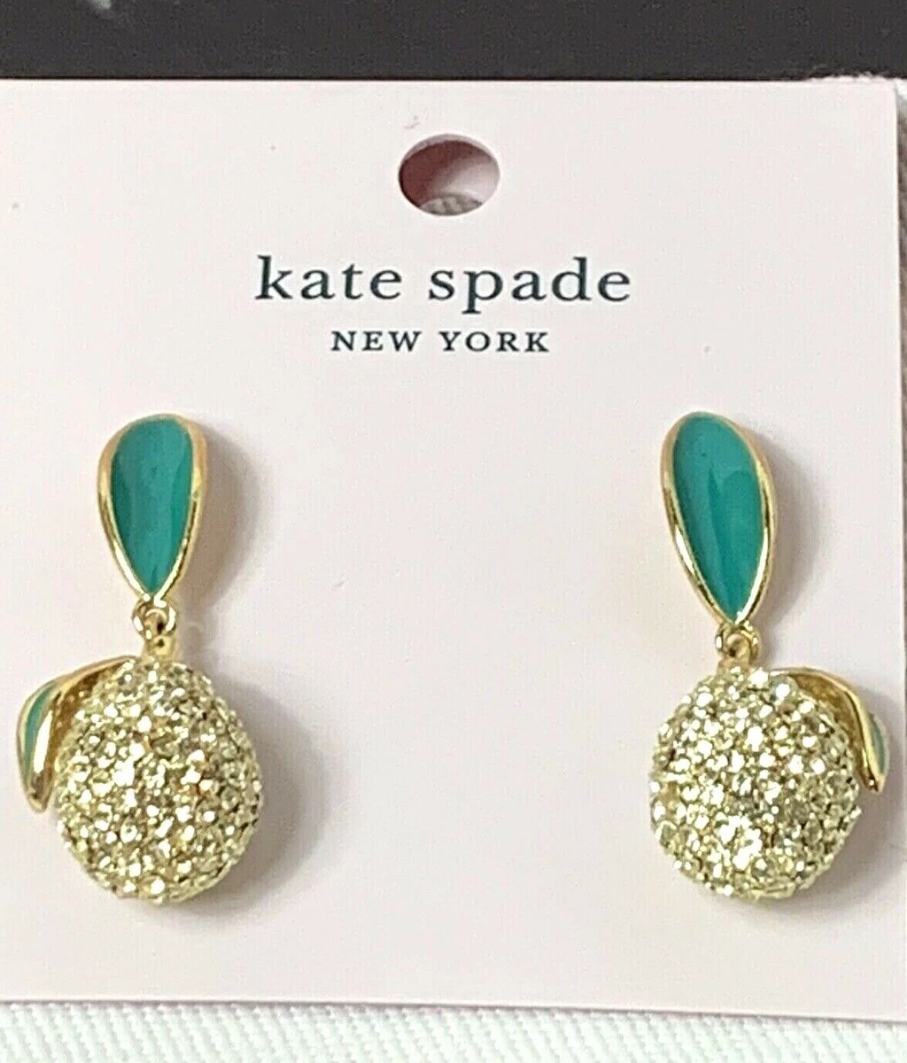 Kate spade picnic perfect lemon drop earrings deals