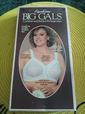Vintage EXQUISITE FORM BIG GALS Lace Cup Stretch Support Bra SIZE 38b Beige