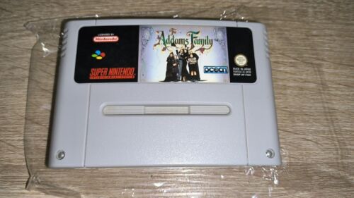 The Addams Family Super Nintendo Pal Game - Picture 1 of 2