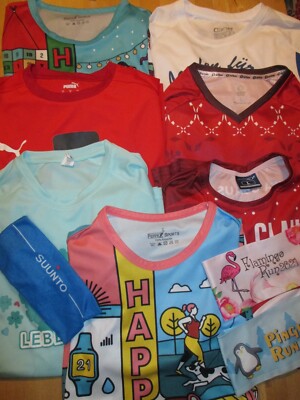 7x Puma Roly Activa Peppex  & Cona Sports Laufshirts Werbeshirts Grösse M/L/XL