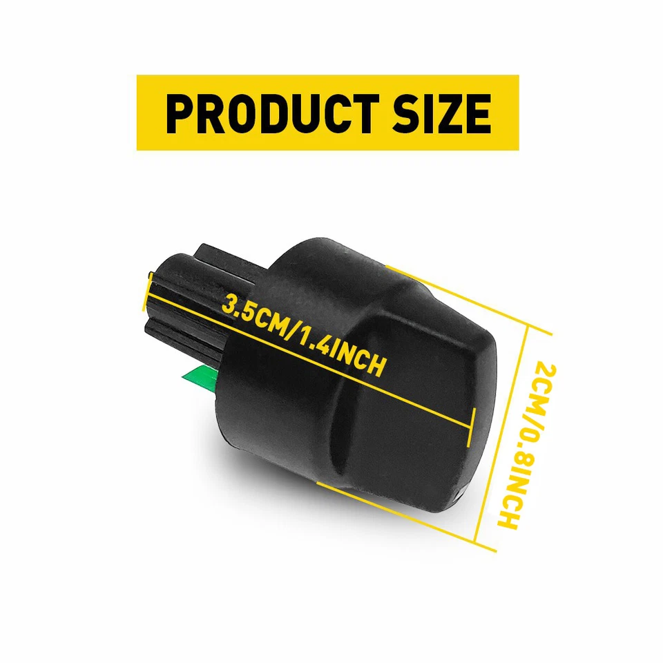 Ручка скорости вентилятора отопителя кондиционера для Ford 93-94 Ranger Explorer 93-96 E-150 E-250 E-350 - Изображение 2 из 4