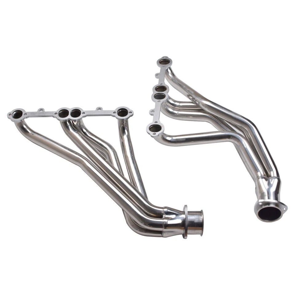 For 63-82 Chevy Corvette C2 C3 Stainless Steel Long Tube Headers V8 305 327 350 Foto 3 de 4