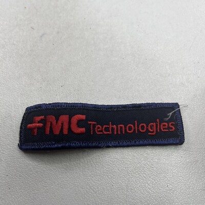 Vintage FMC TECHNOLOGIES Patch K025