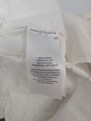 Polo Ralph Lauren Shorts RL 1967 Boys Size 16 White Cargo Rip Stop Military - Picture 9 of 10