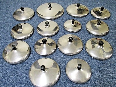 Farberware Vintage Lids Lid Replacement Stainless Steel  5,6,7,8,9,10,11 inch