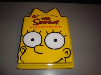 Simpsons Collectors Edition Season 9 DVD TV Series Show Lisa Head Cartoon Comedy