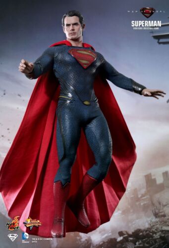 HOT TOYS 1/6 DC MAN OF STEEL MMS200 SUPERMAN KAL-EL COLLECTIBLE ACTION FIGURE - Picture 1 of 14