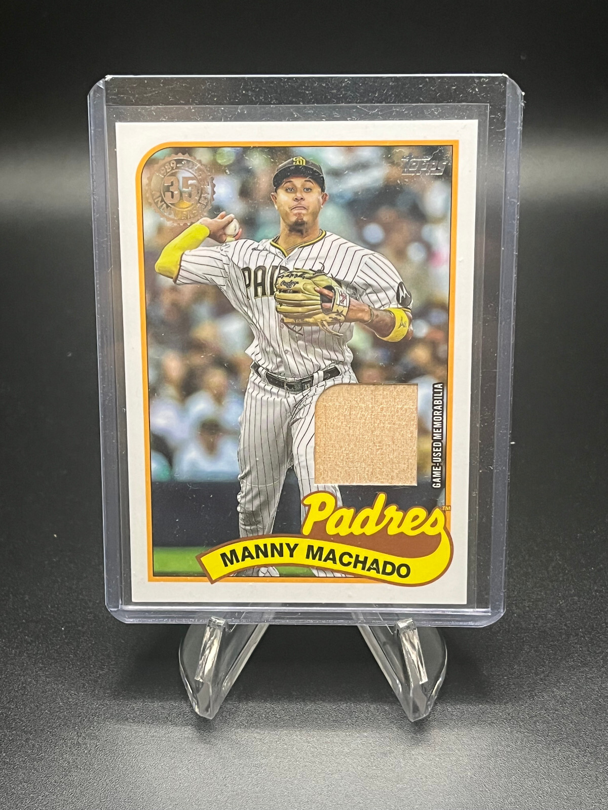 2024 Topps Series 1-35TH Anniversary-MANNY MACHADO BAT RELIC #88BR-MM
