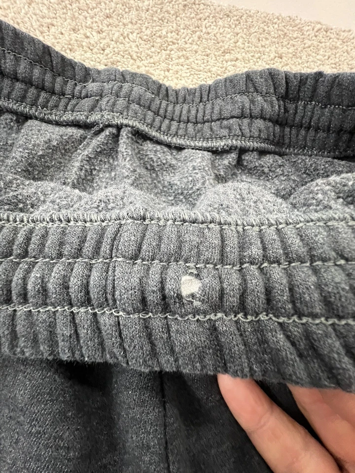 Vintage 90s Streetwear Mens 2XL Faded Blank Sweatpants Joggers Pants Gray - Image 2 of 4