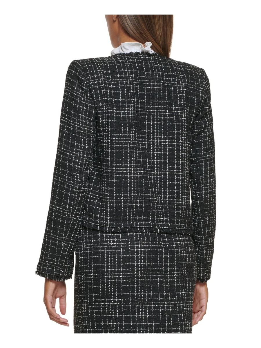 Calvin klein 2024 tweed blazer