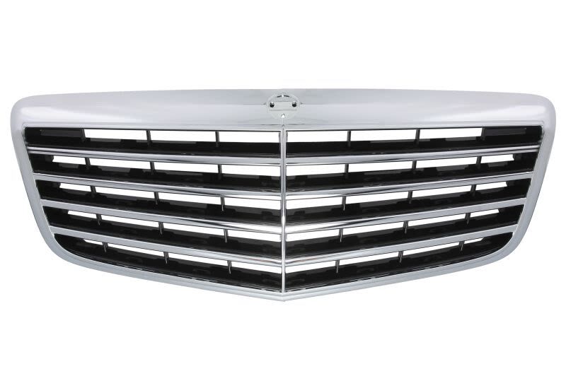Radiator grille fits: MERCEDES E-CLASS W211 04.06-07.09