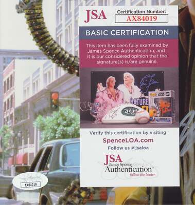 ALFRED MOLINA SIGNED SPIDER-MAN DOC OCK 8X10 PHOTO JSA