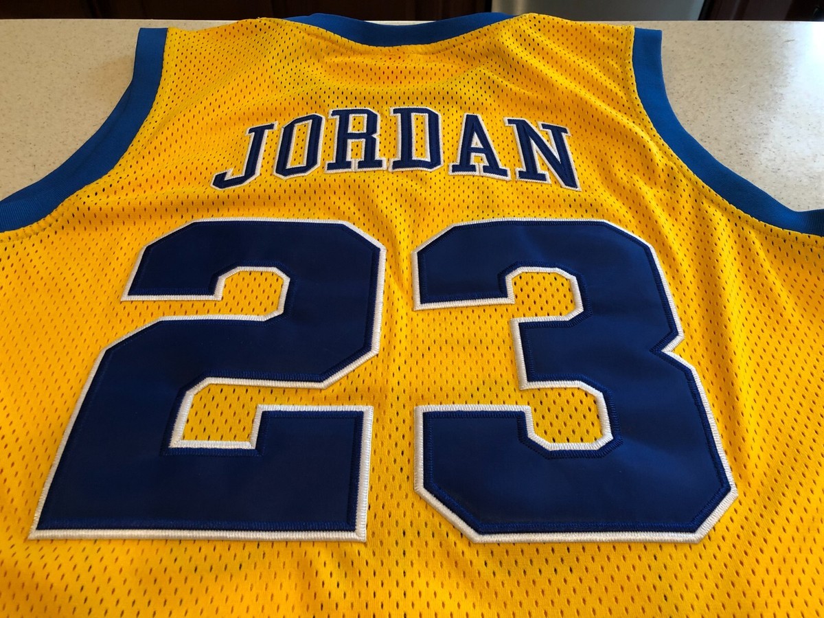 新品タグ　Laney Highschool バスケジャージ23 Jordan Michael Jordan School Yard Legends Jersey Laney High Limited
