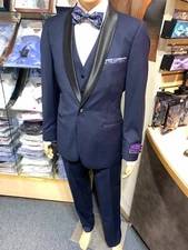 Men's Giorgio Fiorelli 3 Piece Slim Fit Tuxedo Suit