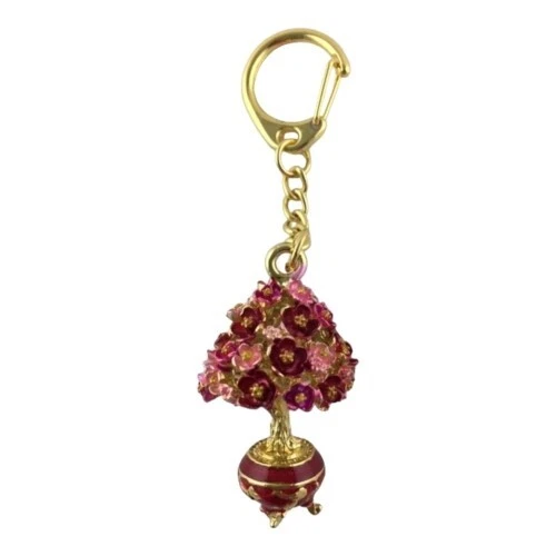 2025 Flying Star Peach Blossom Tree Keychain Amulet