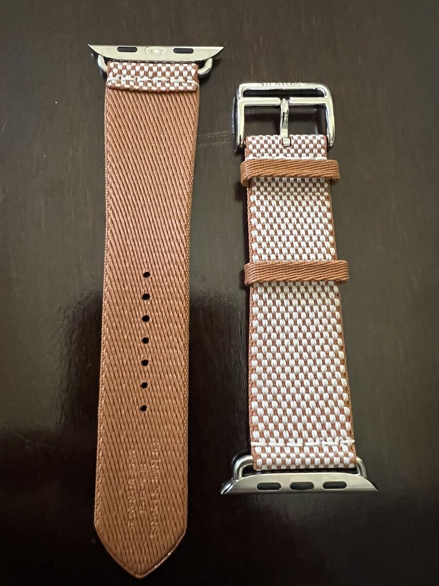 Apple Watch Hermès - 45mm Gold/Écru Toile H Single Tour | eBay Apple Watch Hermès - 45mm Gold/Écru Toile H Single Tour | eBay