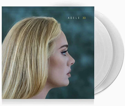 Adele - 30 (2× Clear Vinyl LP 2021, Limited Edition, 12 Track Album)
