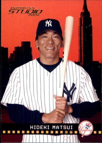 2004 Donruss STUDIO Base Commons STARS HOF ⚾ VOUS CHOISISSEZ VOS FAVORIS ⚾ MLB BASEBALL - Photo 3 sur 378
