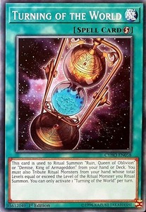 Turning of the World - CYHO-EN058 - Common - 1st Edition x3 - Near Mint